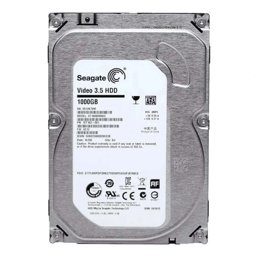 Seagate 1TB HDD SATA III - ST1000VM002