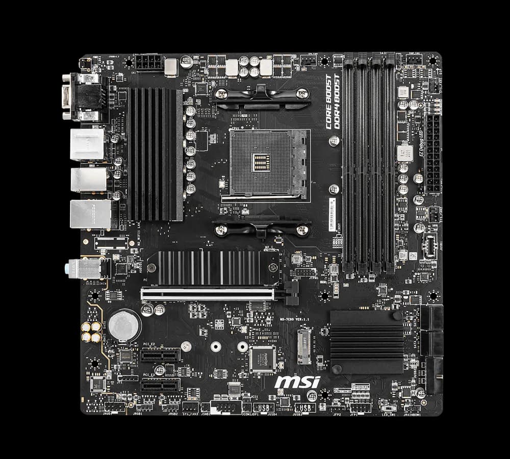 MSI B550M PRO-VDH AM4 Micro-ATX DDR4 MSI B550M PRO-VDH AM4 Micro-ATX DDR4