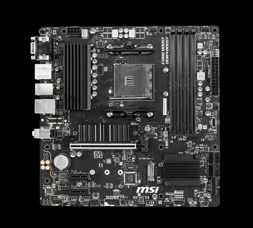 MSI B550M PRO-VDH AM4 Micro-ATX DDR4