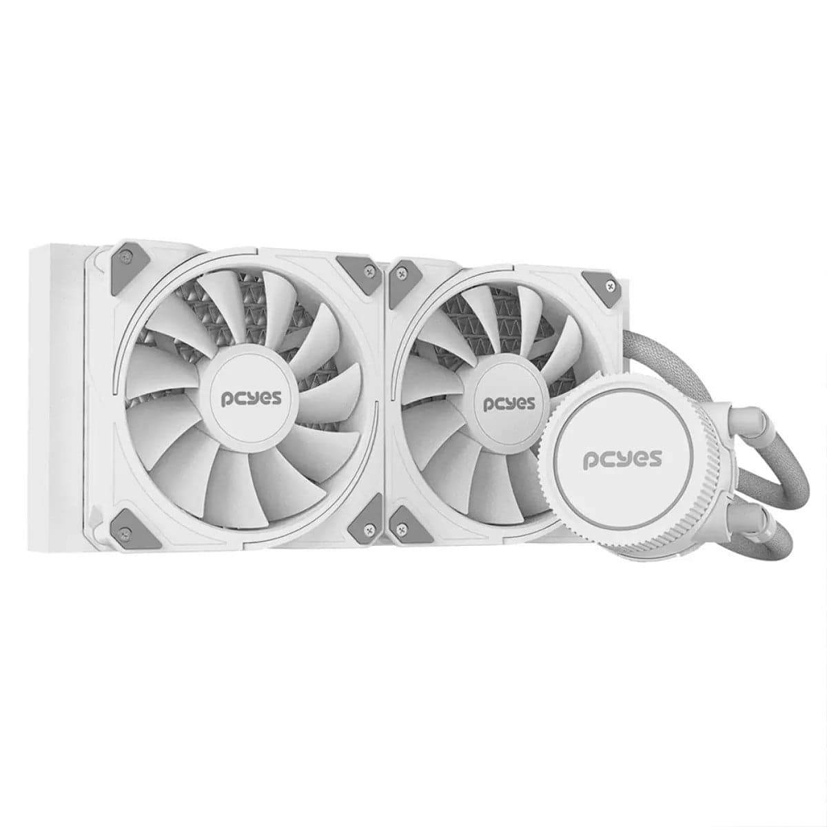 Water Cooler PCYES Sangue Frio 3 240mm Water Cooler PCYES Sangue Frio 3 240mm Branco - WCSF3240WGBR