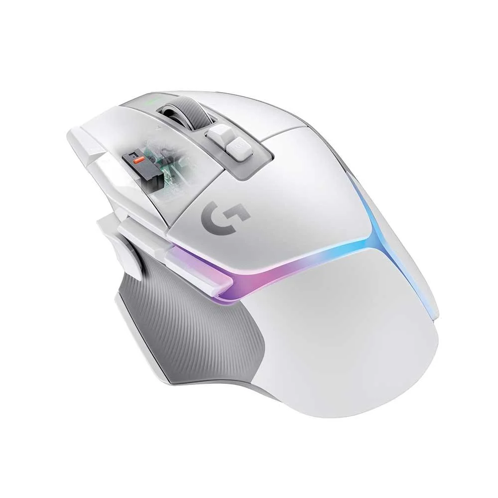 Logitech G502 X Plus Lightspeed Sem Fio 25600 DPI Branco - 910-006170 Logitech G502 X Plus Lightspeed Sem Fio 25600 DPI Branco - 910-006170