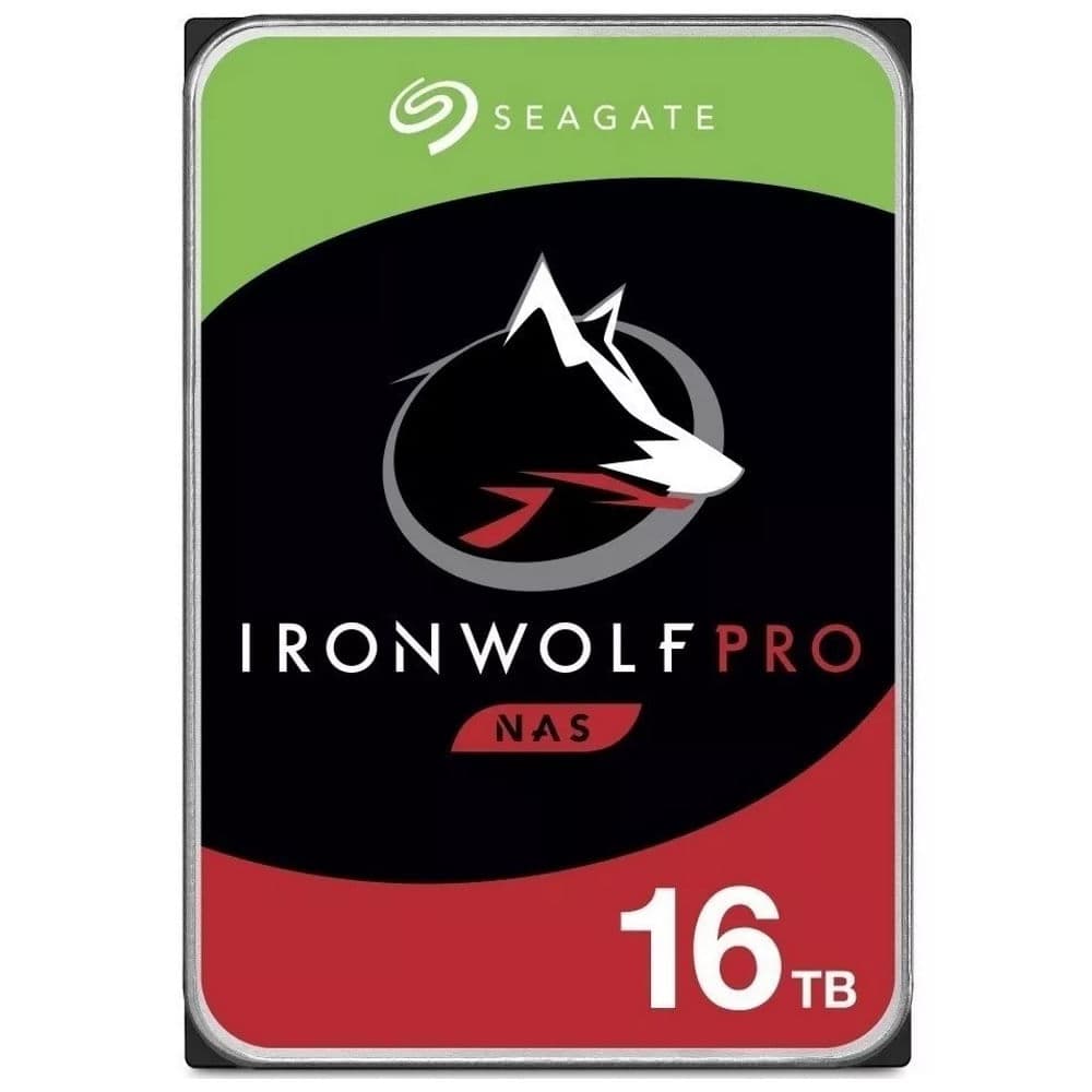 Seagate IronWolf PRO 16TB HDD SATA III - ST16000NT001 Seagate IronWolf PRO 16TB HDD SATA III - ST16000NT001