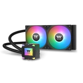 Water Cooler Thermaltake LA240 ARGB Sync 240mm ARGB Water Cooler Thermaltake LA240 ARGB Sync 240mm ARGB Preto - CL-W457-PL12SW-A