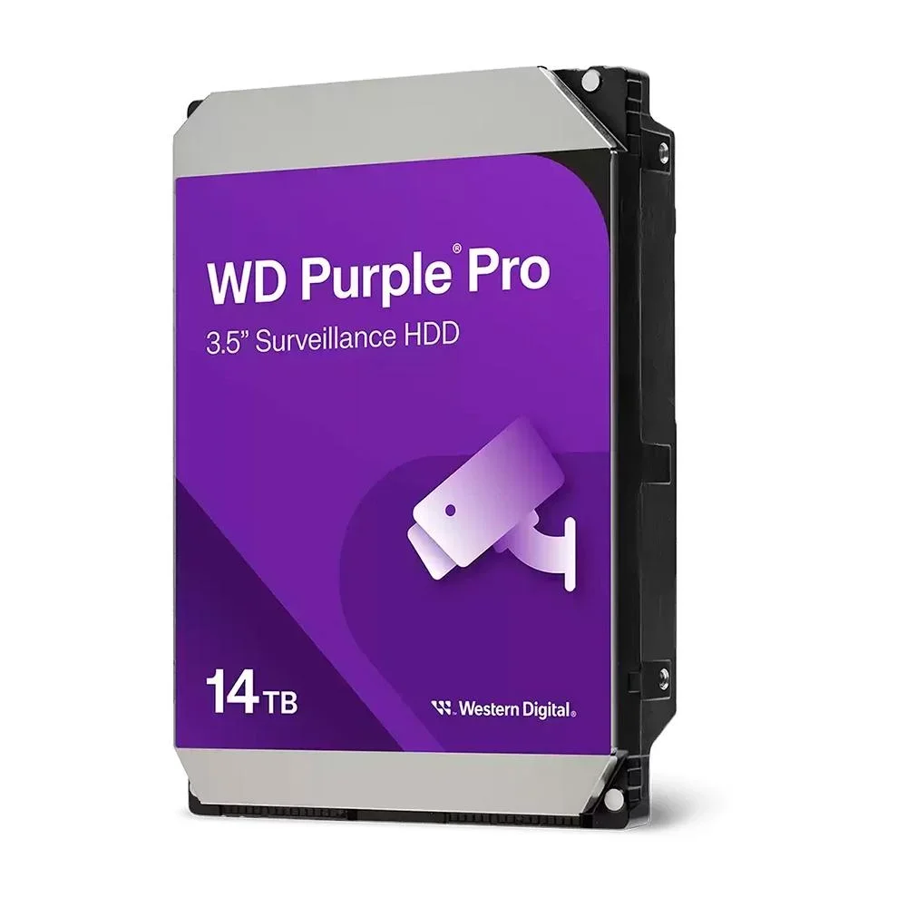 Western Digital WD Purple Pro 14TB HDD SATA III - WD142PURP Western Digital WD Purple Pro 14TB HDD SATA III - WD142PURP