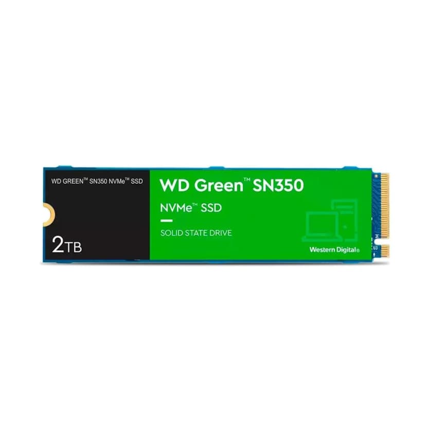 Western Digital WD Green SN350 2TB SSD NVMe Gen 3 - WDS200T3G0C