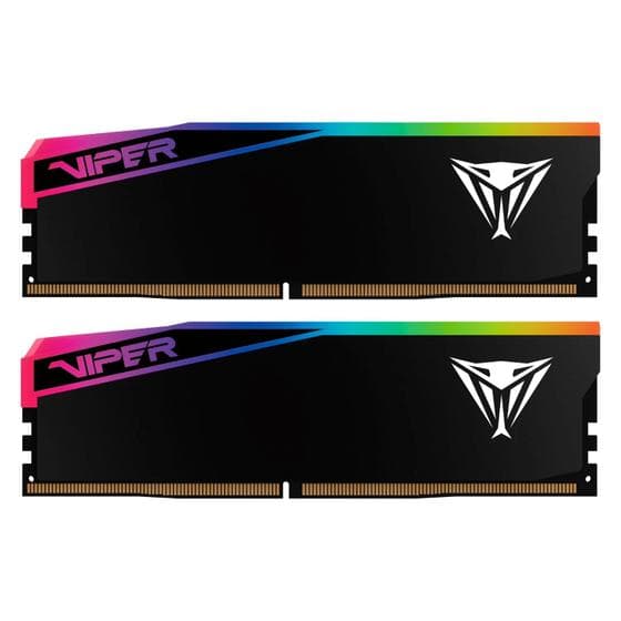 Patriot Viper Elite 5 Ultra RGB 16GB (1x16GB) DDR5 6000MHz CL36 Preto - VEUR516G6036