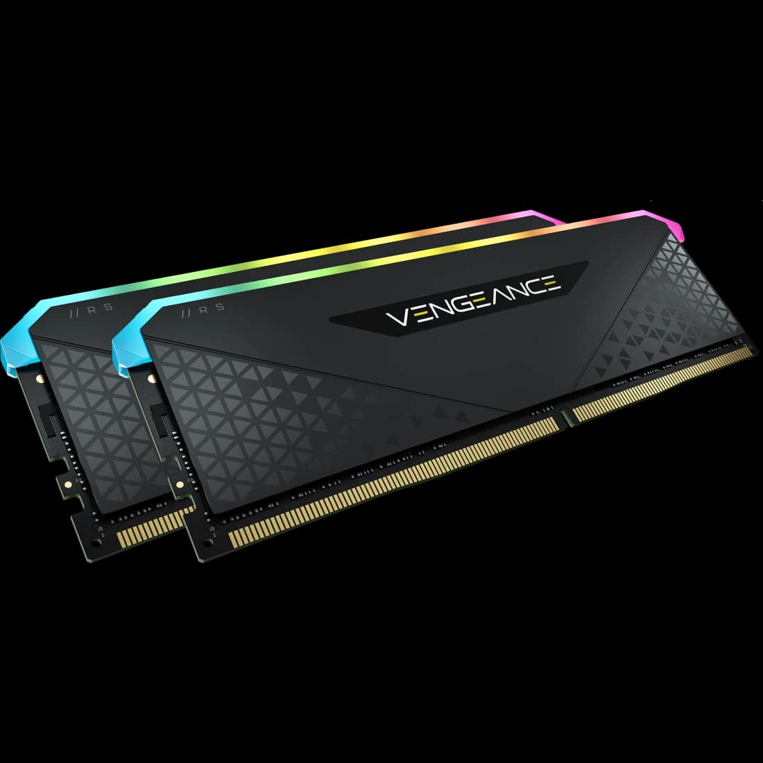 Corsair Vengeance RGB RS 32GB DDR4 Corsair Vengeance RGB RS 32GB (2x16GB) DDR4 3200MHz CL16 Preto - CMG32GX4M2E3200C16