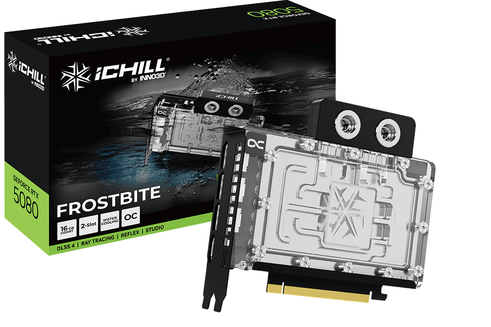 RTX 5080 INNO3D RTX 5080 iCHILL Frostbite