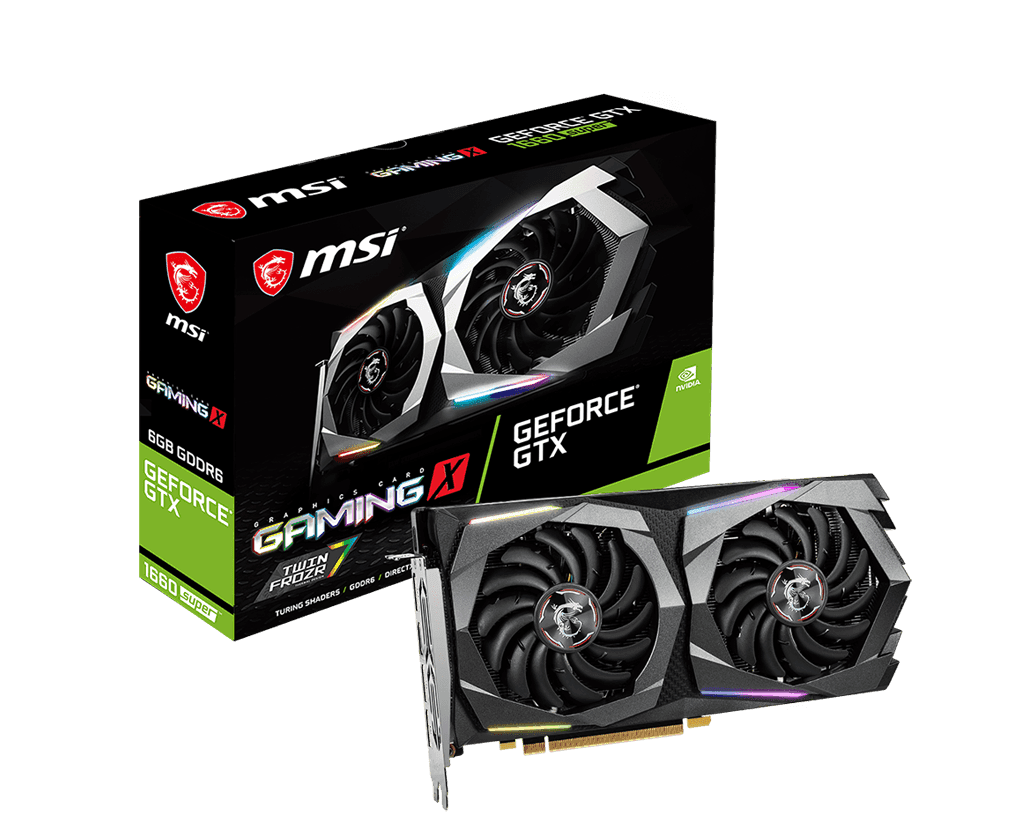GTX 1660 Super MSI GTX 1660 Super Gaming X
