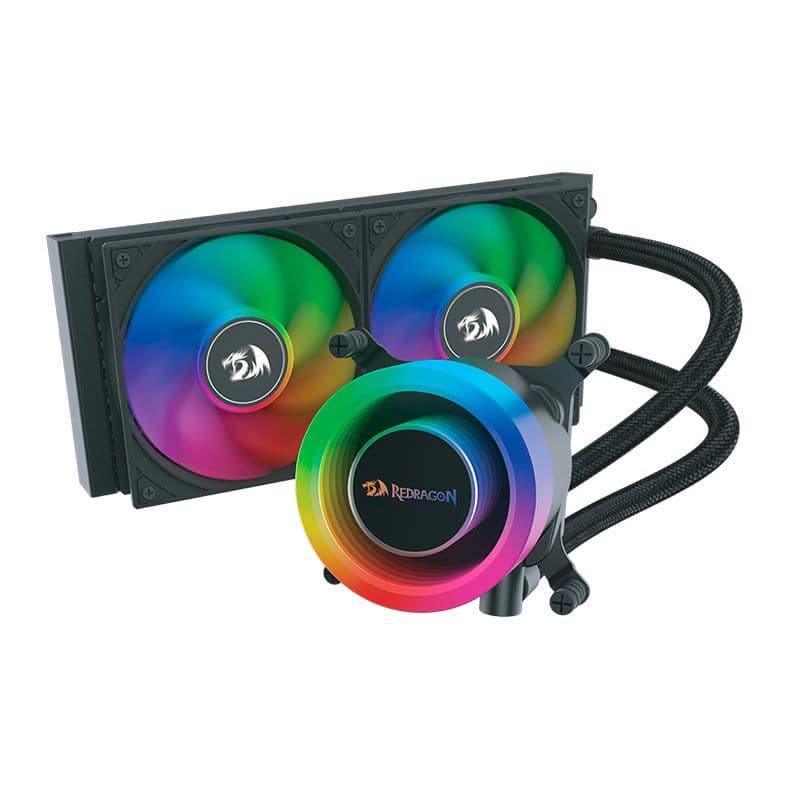 Water Cooler Lian Li Galahad II Lite 240mm RGB Preto - GA2L24RB-RD-BLACK