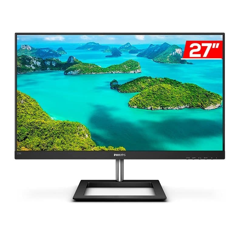 Philips E Line 27" UHD 60Hz IPS - 278E1A Philips E Line 27" UHD 60Hz IPS - 278E1A