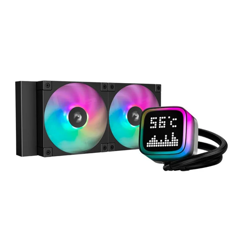 Water Cooler DeepCool LP240 240mm ARGB Water Cooler DeepCool LP240 240mm ARGB Preto - R-LP240-BKMSNC-G-1
