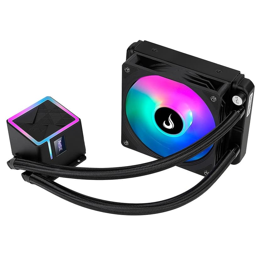 Water Cooler Rise Mode Black 120mm RGB Preto - RM-WCB-01-RBW