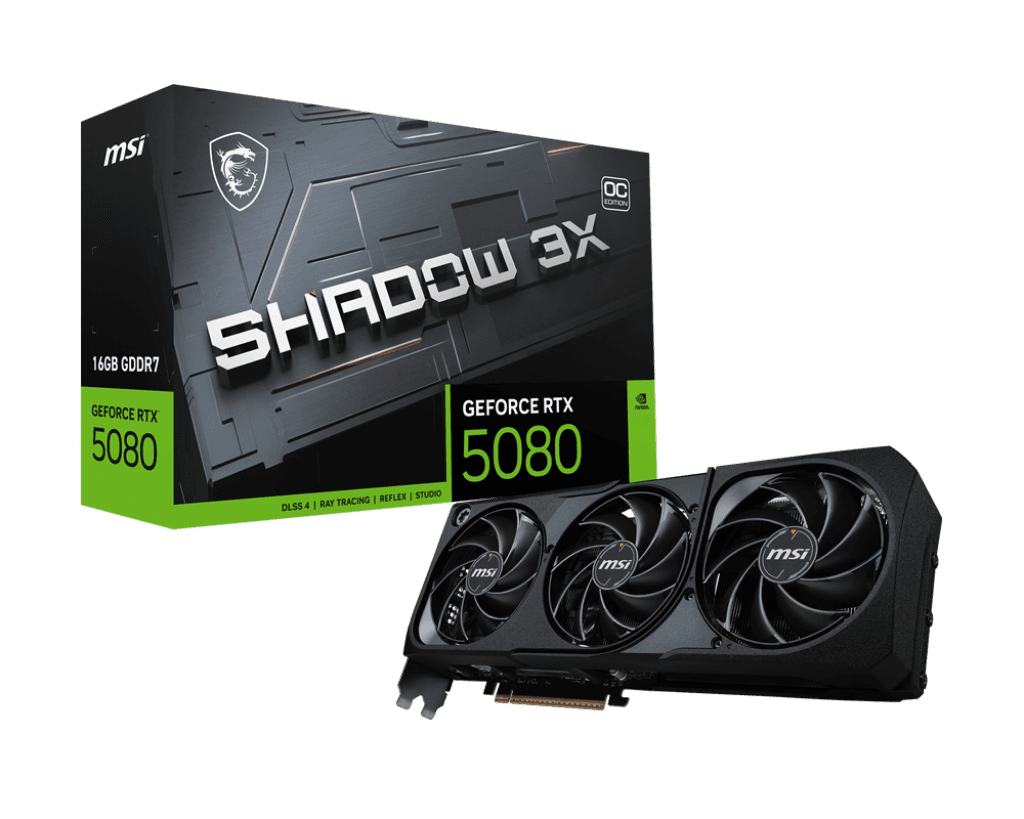RTX 5080 MSI RTX 5080 Shadow 3X OC