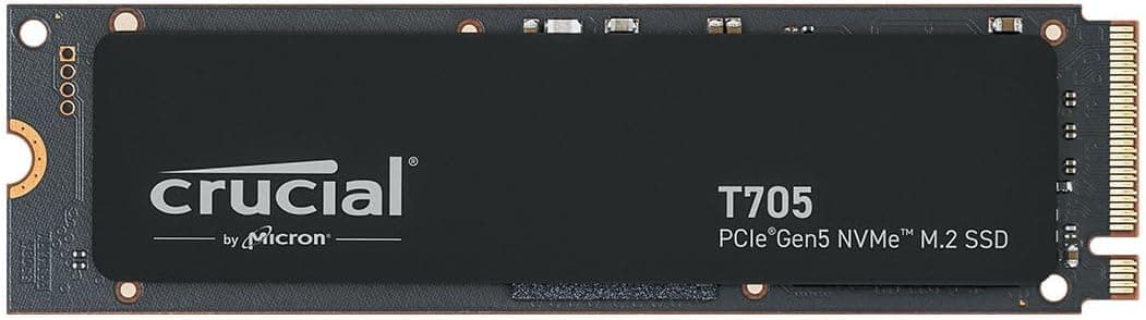 Crucial T705 1TB SSD NVMe Gen 5 - CT1000T705SSD3 Crucial T705 1TB SSD NVMe Gen 5 - CT1000T705SSD3