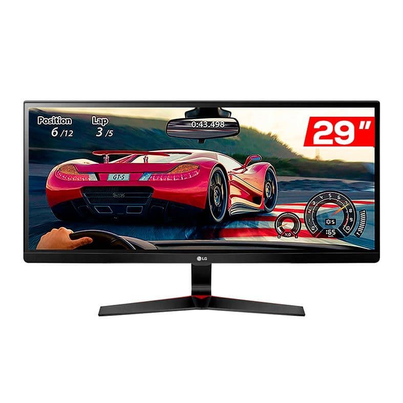 LG UltraWide Pro Gamer 29" UWFHD 75Hz IPS - 29UM69G-B LG UltraWide Pro Gamer 29" UWFHD 75Hz IPS - 29UM69G-B