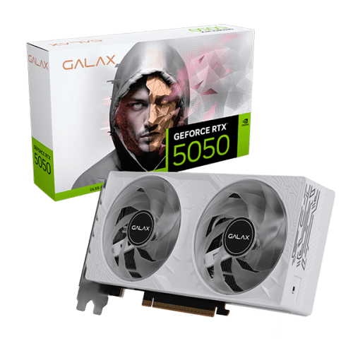 RTX 5050 GALAX RTX 5050 1-Click OC White