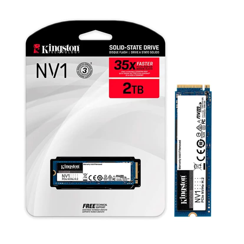 Kingston NV1 2TB SSD NVMe Gen 3 - SNVS/2000G