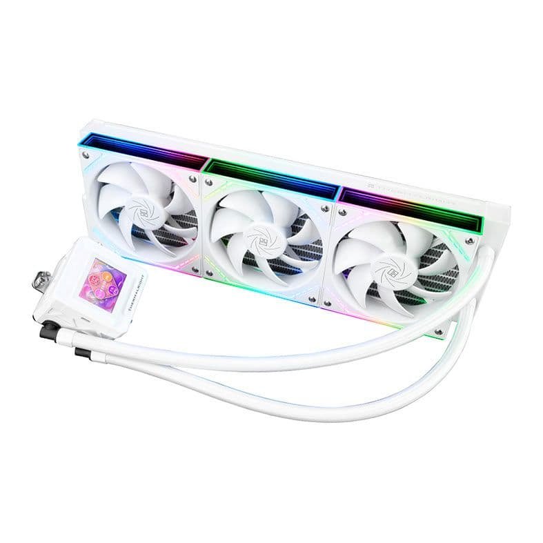 Water Cooler Thermalright Frozen Warframe 360 SE V2 360mm ARGB Water Cooler Thermalright Frozen Warframe 360 SE V2 360mm ARGB Branco - TR-FW-360-SEV2-WH-ARGB