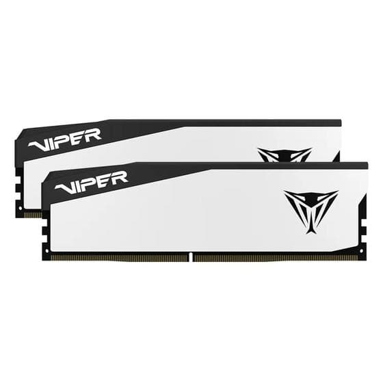 Patriot Viper Elite 5 32GB (2x16GB) DDR5 Patriot Viper Elite 5 32GB (2x16GB) DDR5 7000MHz CL38 Branco, Preto - VEB532G7038KW