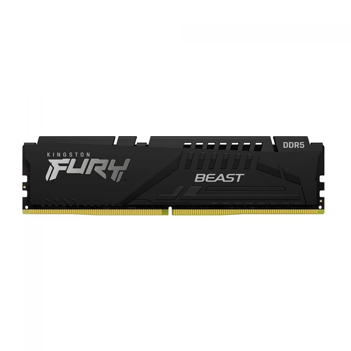 Kingston Fury Beast 16GB (1x16GB) DDR5 Kingston Fury Beast 16GB (1x16GB) DDR5 6000MHz CL40 Preto - KF560C40BB-16