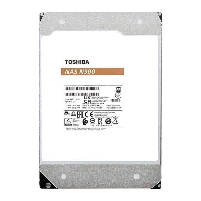 Toshiba N300 6TB HDD SATA III - HDWG760XZSTA
