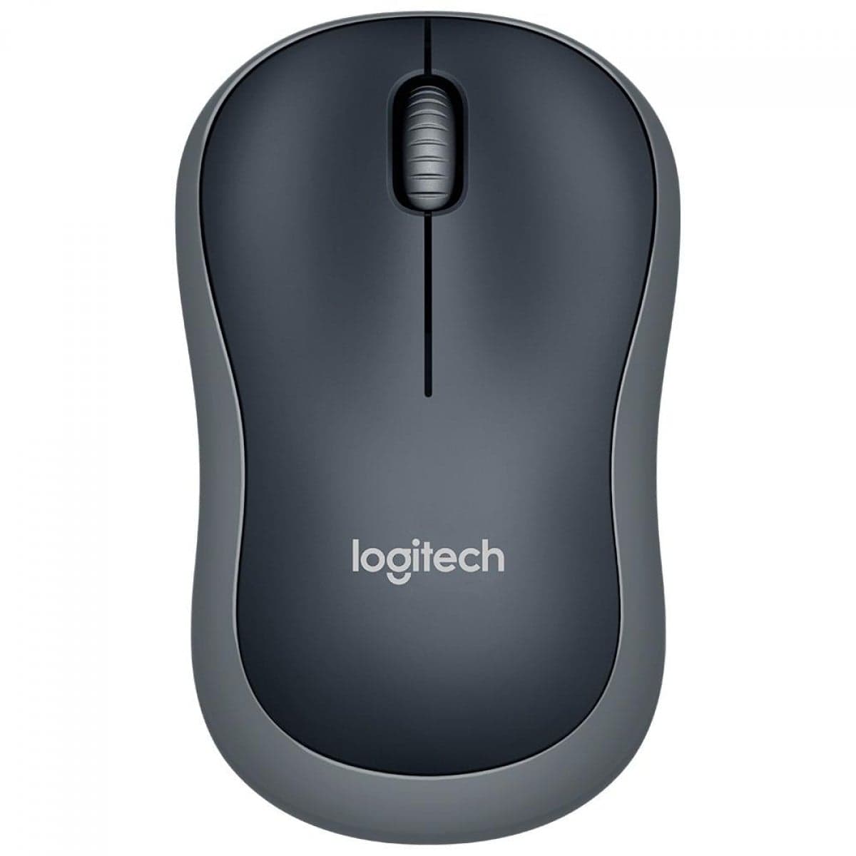 Logitech M185 Sem Fio 1000 DPI Preto Cinza - 910-002225 Logitech M185 Sem Fio 1000 DPI Preto/Cinza - 910-002225