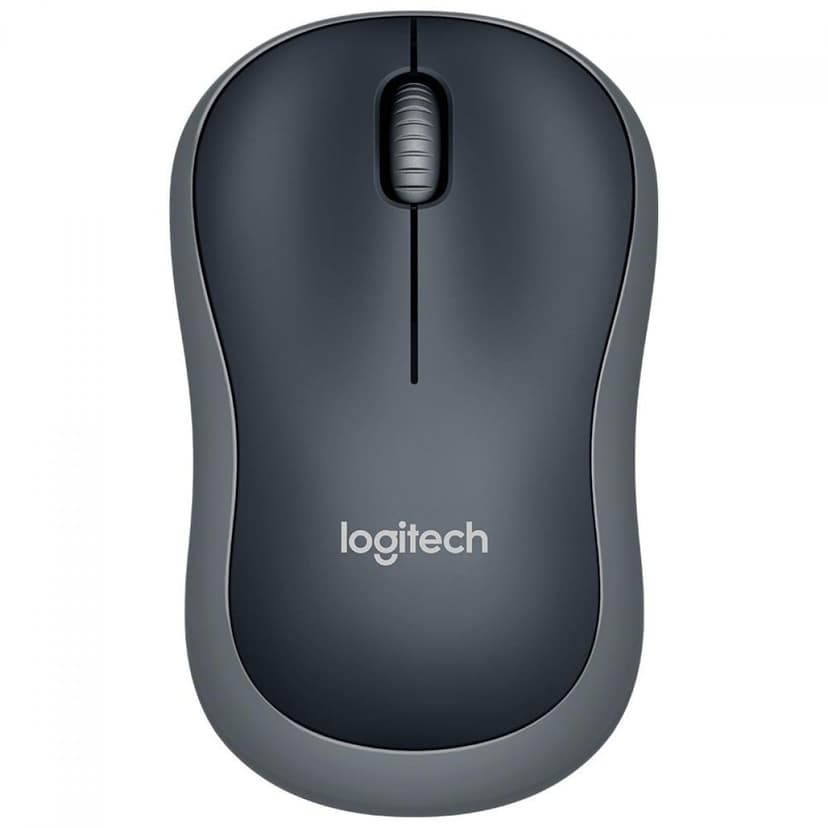 Logitech M185 Sem Fio 1000 DPI Preto/Cinza - 910-002225