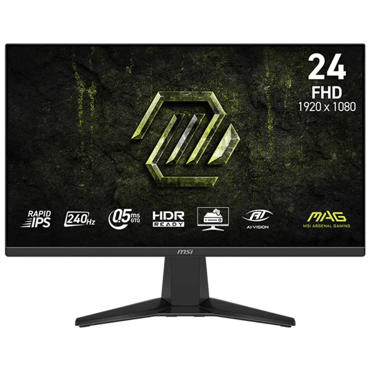 MSI MAG 24" FHD 240Hz Rapid IPS - 245F X24 MSI MAG 24" FHD 240Hz Rapid IPS - 245F X24