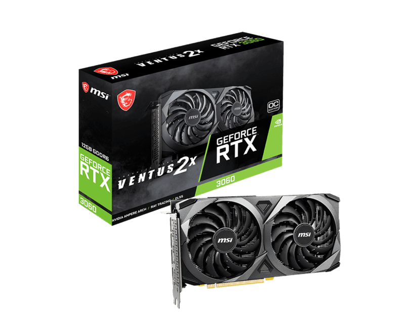 MSI RTX 3060 12GB Ventus 2X OC