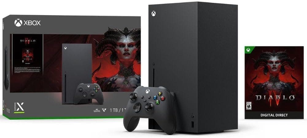 Xbox Series X Xbox Series X 1TB + 1 Controle + 1 Jogo