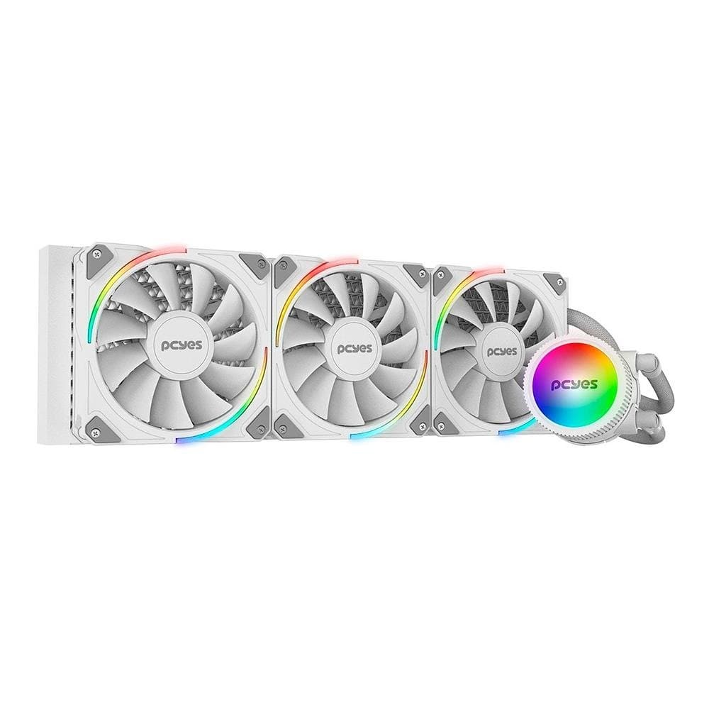 Water Cooler PCYES Sangue Frio 3 360mm ARGB Water Cooler PCYES Sangue Frio 3 360mm ARGB Branco - ARGBSF3360WGBR