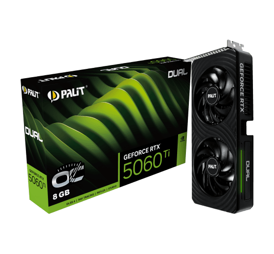 Palit RTX 5060 Ti 8GB Dual OC