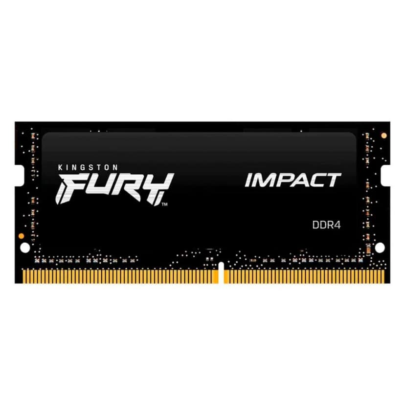 Kingston Fury Impact 32GB (1x32GB) DDR4 SO-DIMM 2666MHz CL16 Preto - KF426S16IB/32