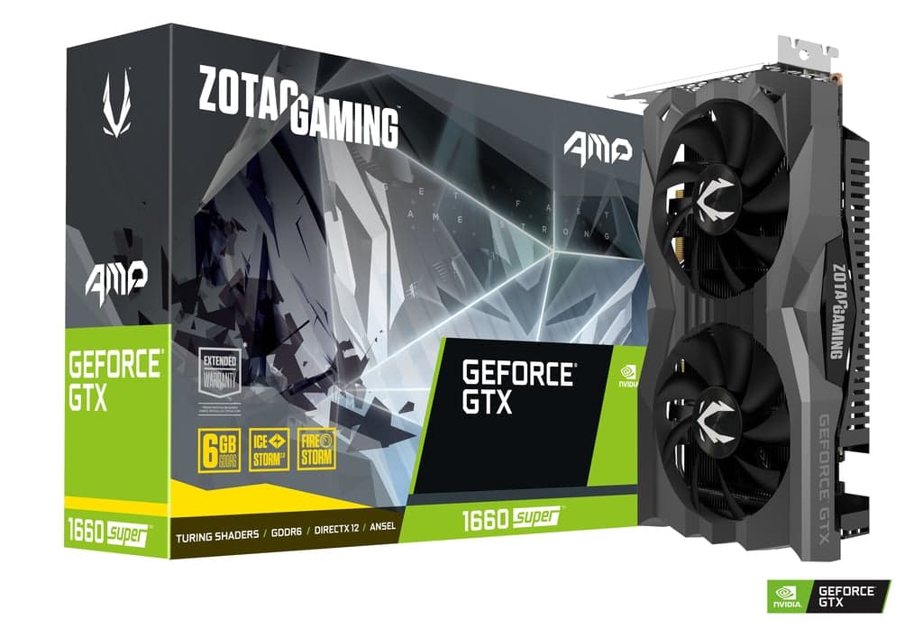 GTX 1660 Super ZOTAC GTX 1660 Super AMP