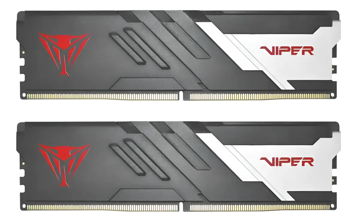 Patriot Viper Venom 64GB (2x32GB) DDR5 Patriot Viper Venom 64GB (2x32GB) DDR5 5600MHz CL40 Preto - PVVR564G560C40K