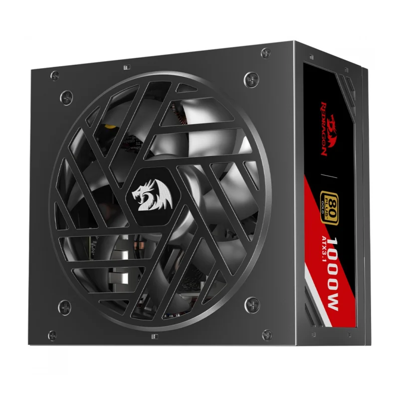 Redragon Master RGMS 1000W 80 Plus Gold Modular ATX 3.1 - GC-MS03 Redragon Master RGMS 1000W 80 Plus Gold Modular ATX 3.1 - GC-MS03