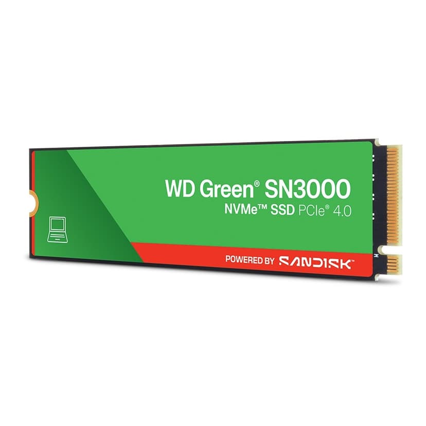 Western Digital WD Green SN3000 500GB SSD NVMe Gen 4 - WDS500G4G0E