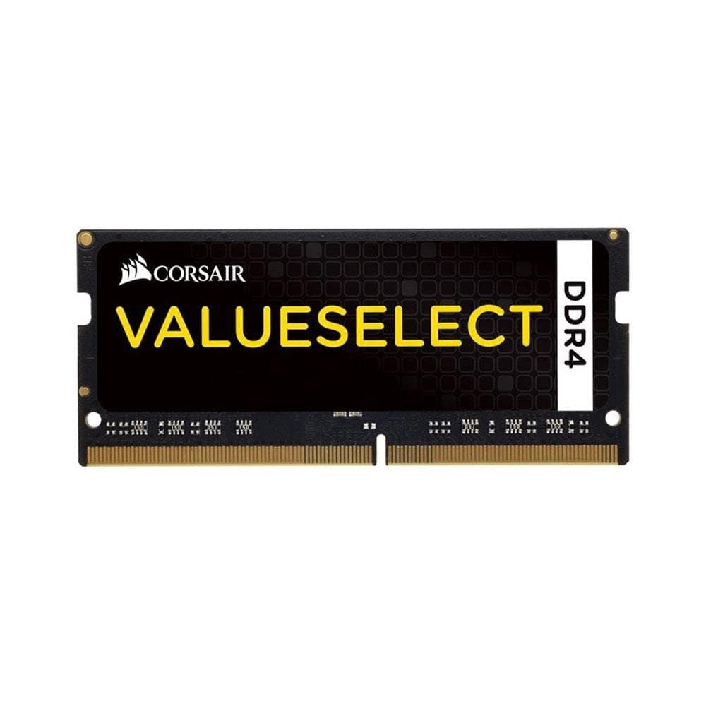 Corsair Value Select 8GB DDR4 SO-DIMM Corsair Value Select 8GB (1x8GB) DDR4 SO-DIMM 2133MHz CL15 Preto - CMSO8GX4M1A2133C15