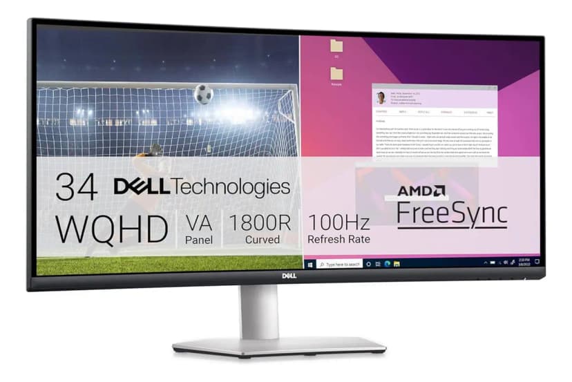 Dell 34" WQHD 100Hz VA - S3423DWC