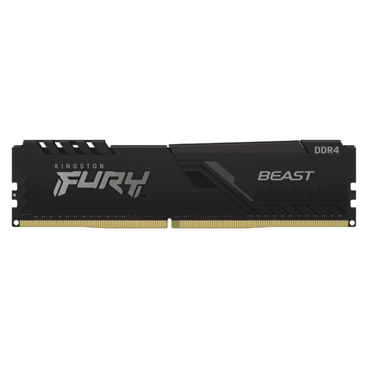 Kingston Fury Beast 16GB DDR4 Kingston Fury Beast 16GB (1x16GB) DDR4 3600MHz CL18 Preto - KF436C18BB/16