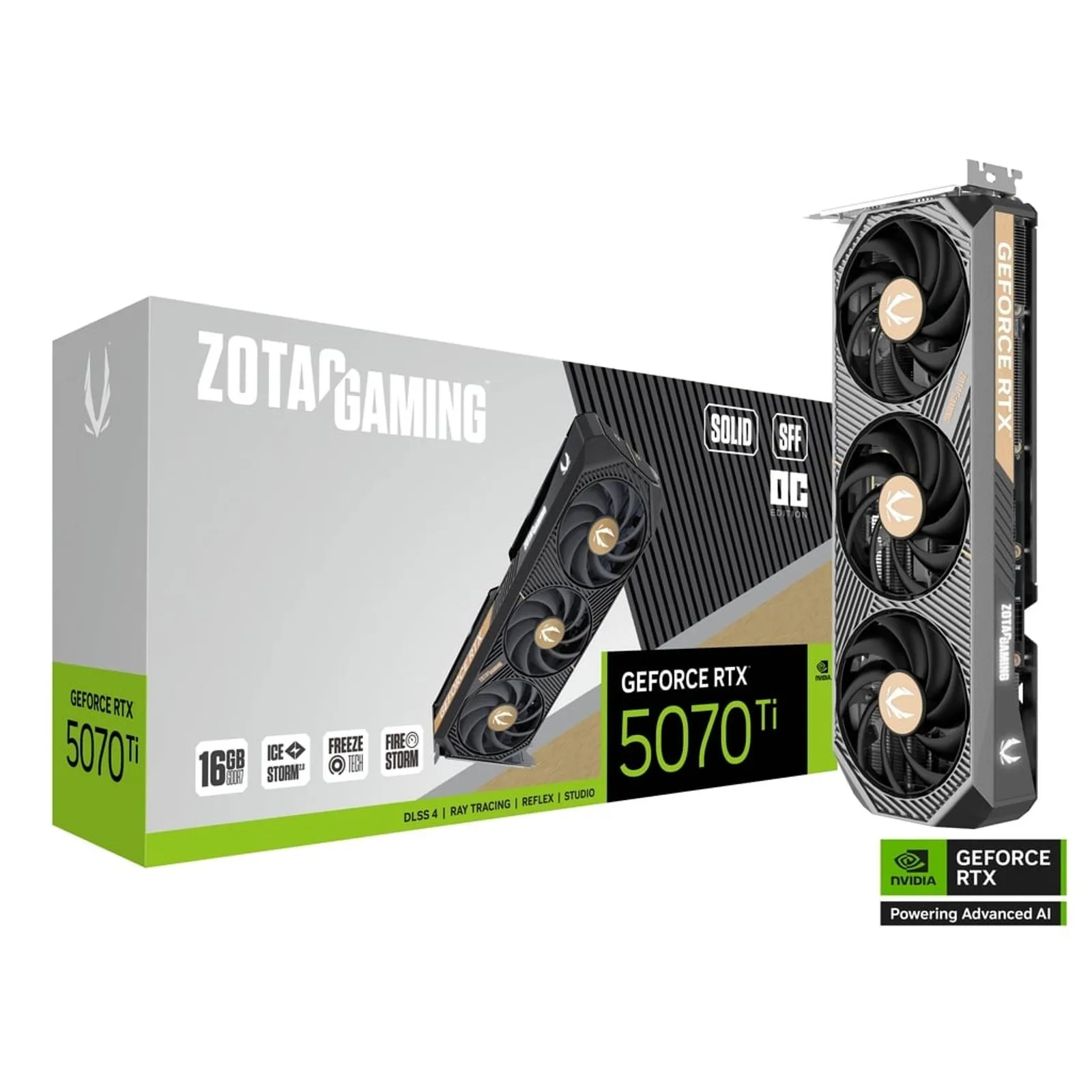 RTX 5070 Ti ZOTAC RTX 5070 Ti Solid SFF OC
