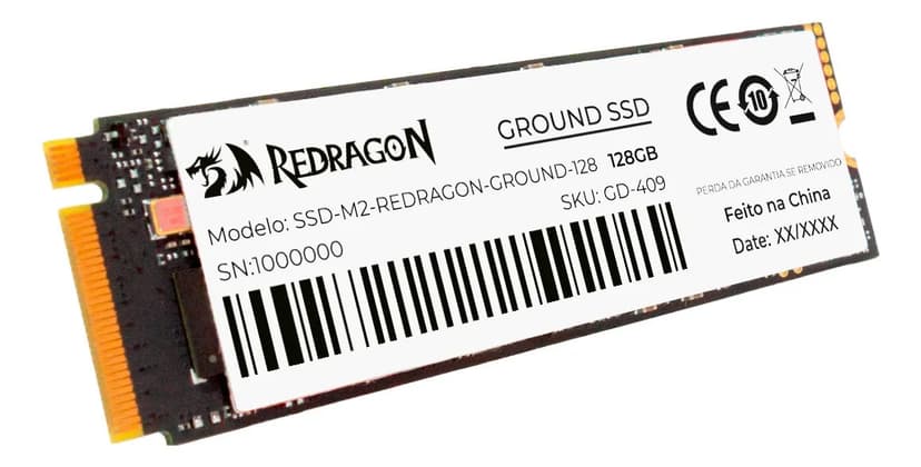 Redragon Gamer GD-409 128GB SSD NVMe Gen 3