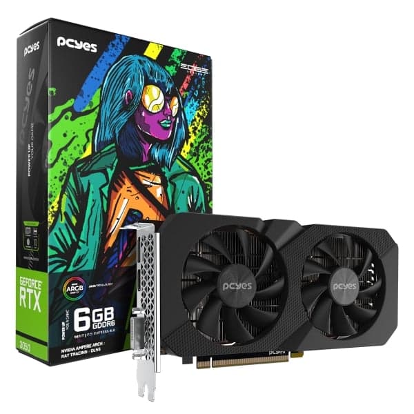 RTX 3050 6GB PcYes RTX 3050 6GB Projeto Edge