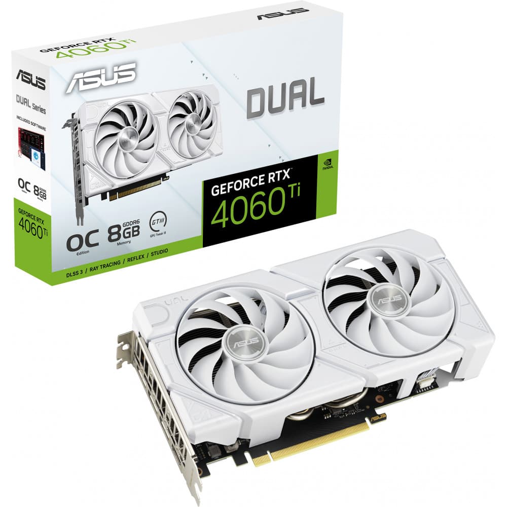 RTX 4060 Ti 8GB ASUS RTX 4060 Ti 8GB EVO OC White