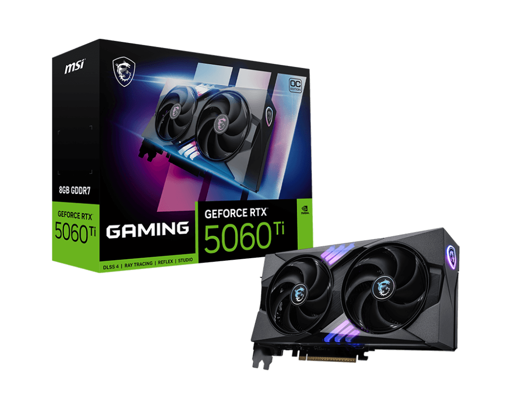 RTX 5060 Ti 8GB MSI RTX 5060 Ti 8GB Gaming OC