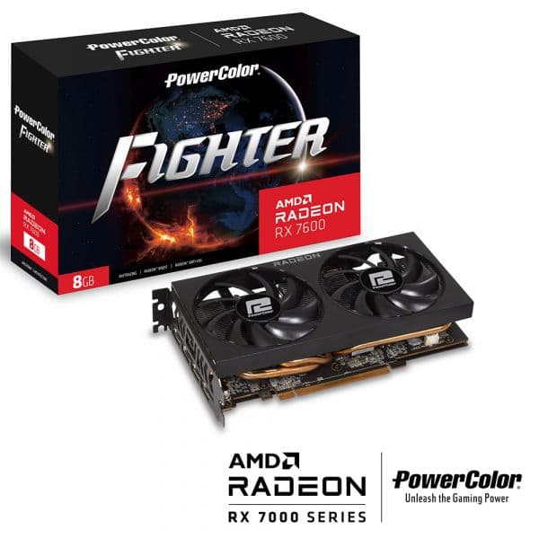 PowerColor RX 7600 Fighter