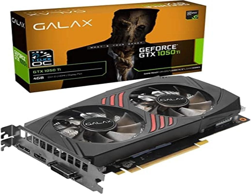 GTX 1050 Ti GALAX GTX 1050 Ti 1-Click OC