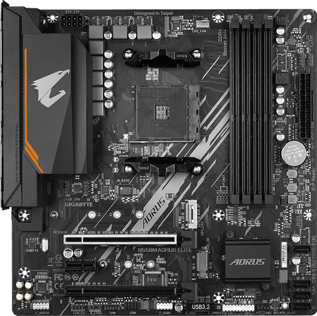 Gigabyte B550M AORUS Elite AM4 Micro-ATX DDR4