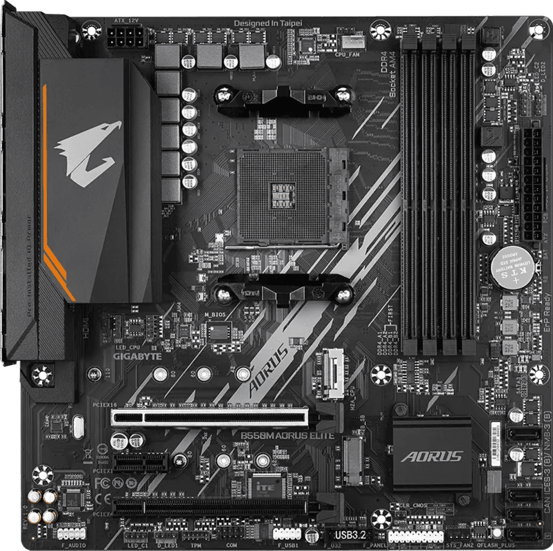 Gigabyte B550M AORUS Elite AM4 Micro-ATX DDR4